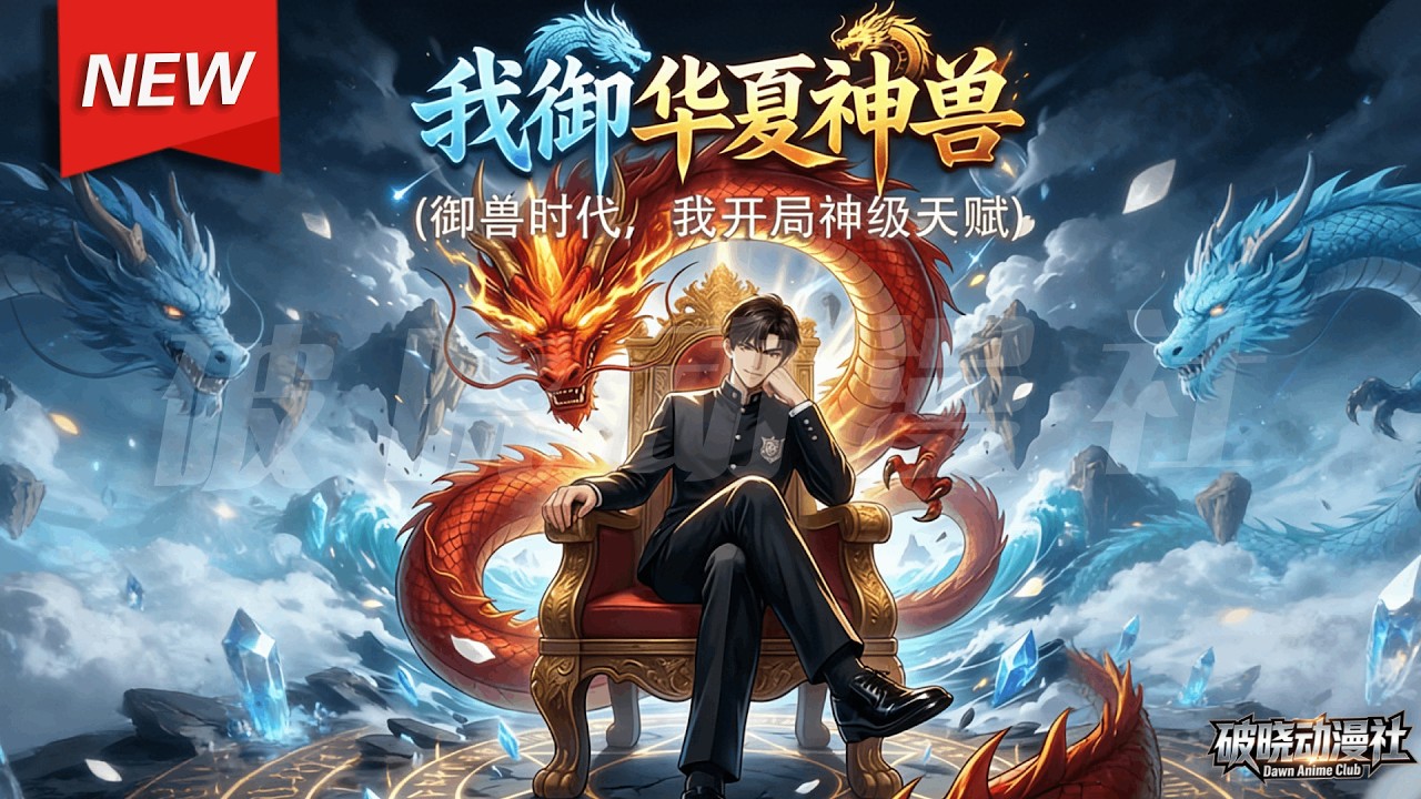 MULTISUB📢新番上线《我御华夏神兽&御兽时代，我开局神级天赋》第1~64集丨姜默魂穿全民御兽世界，觉醒SSS级神级御兽空间，唤醒并契约华夏神兽，一路扮猪吃虎越级反杀，踏上传奇之路！#破晓动漫社