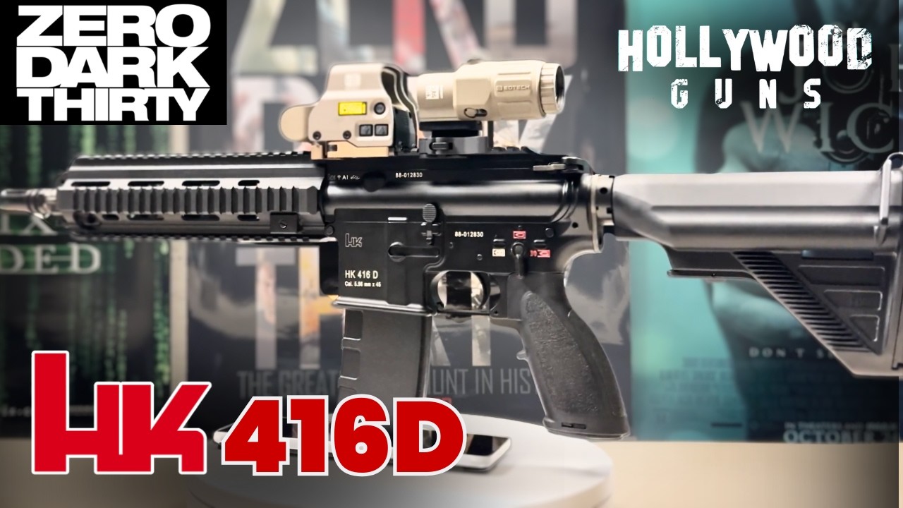 The Rifle that Ended The Hunt for Bin Laden - HK 416 from Zero Dark Thirty