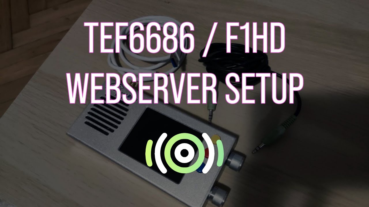 FM-DX Webserver - SETUP TUTORIAL [Windows] for TEF6686 / XDR F1HD
