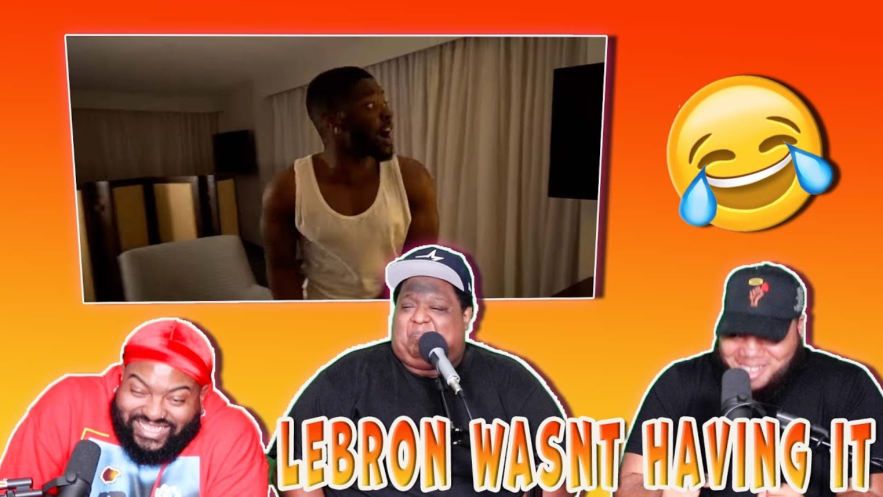 RDCWorld - How Lebron Was in The Locker Room after getting ejected (Try Not To Laugh)
