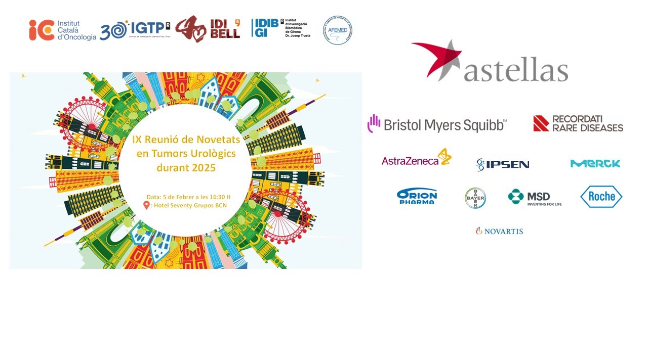 IX Reunión de Novedades en tumores urológicos durante el 2025