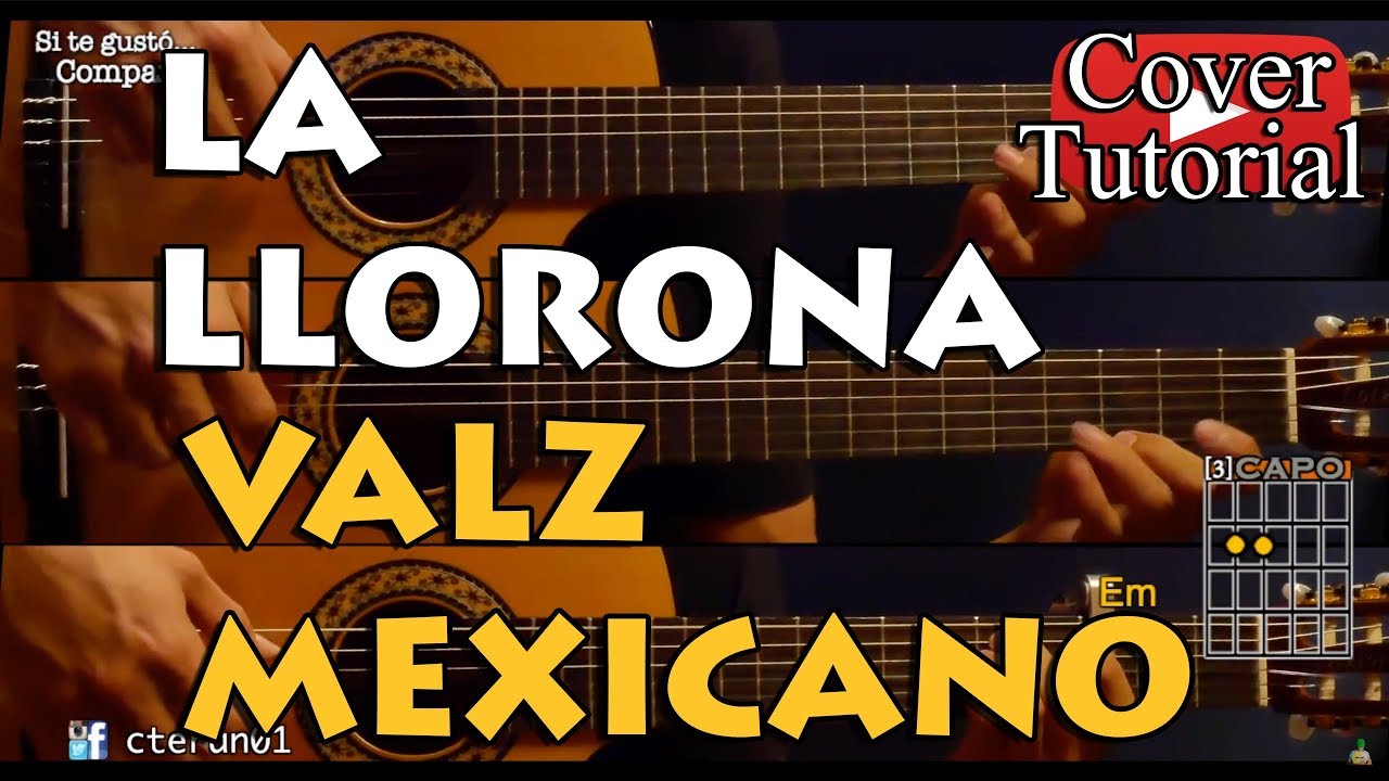 La Llorona - Vals Mexicano - Angela Aguilar Cover/Tutorial Guitarra