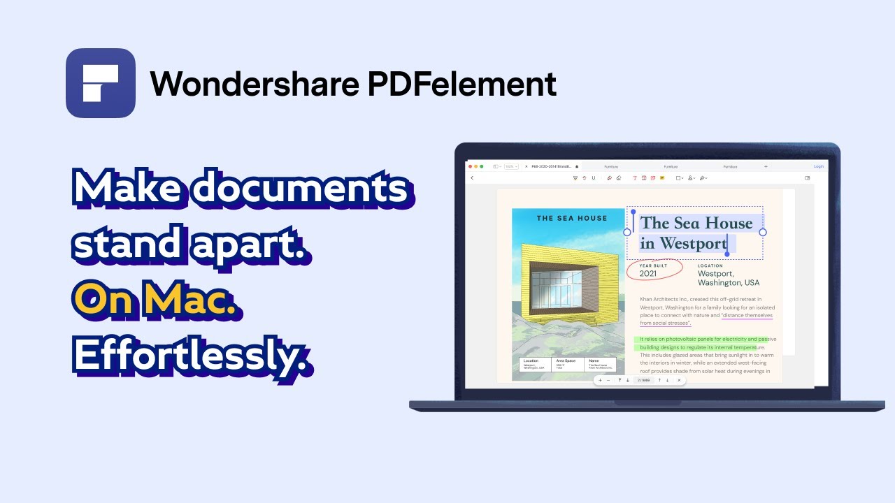 Overview of PDFelement for Mac V8.0
