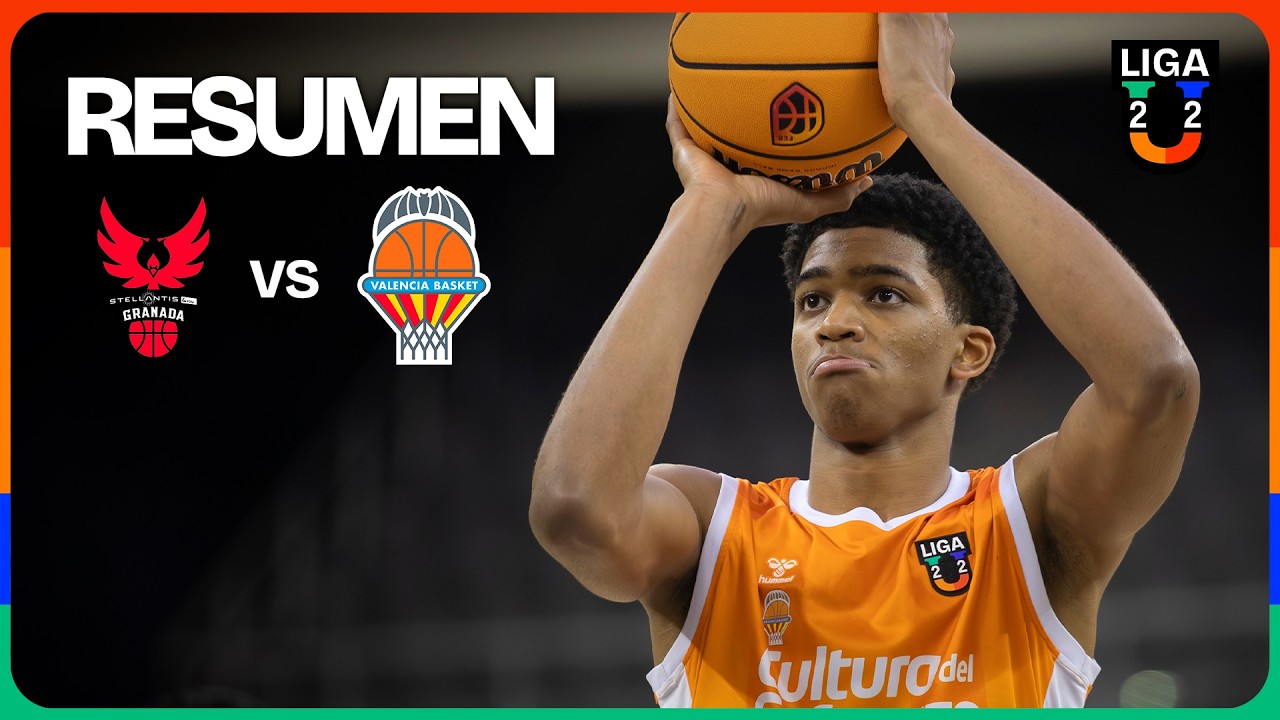Stellantis & You Granada  - Valencia Basket RESUMEN U22 | Liga U 2025-26 Jornada 9 Fase 2