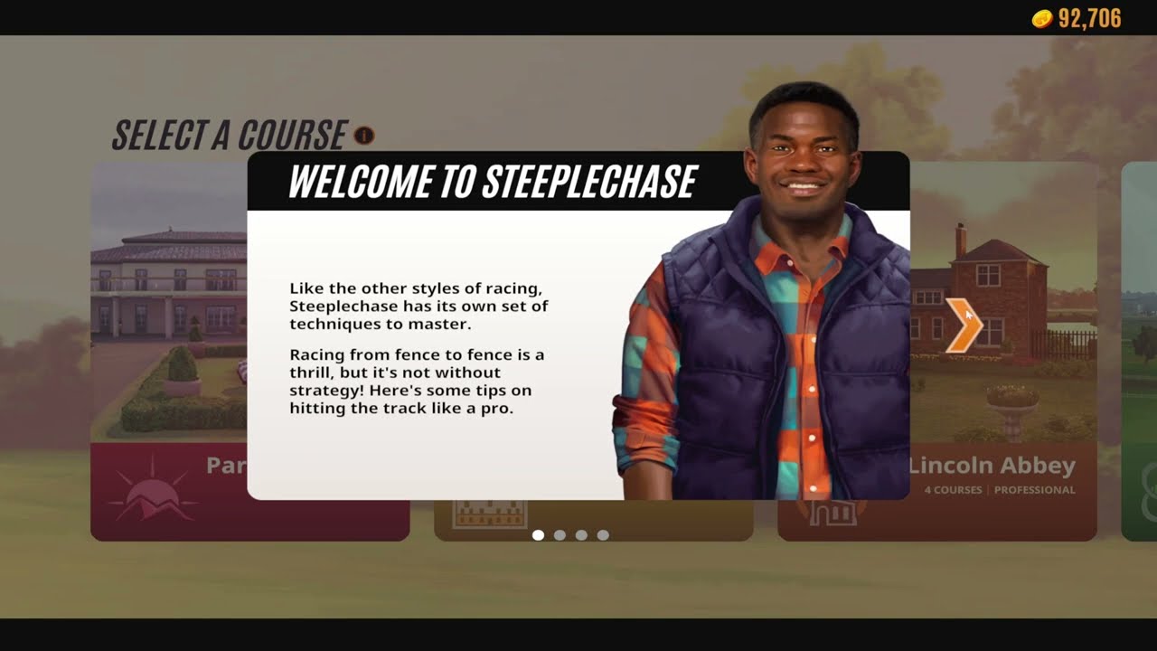 RIVAL STARS HORSE RACING - DISCOVERING STEEPLECHASE PC GAMEPLAY