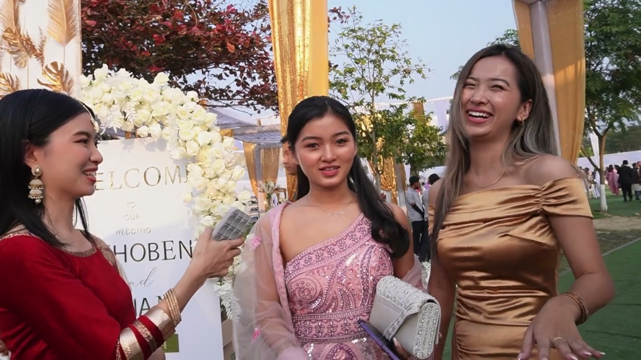 What are celebrities wearing in Zucho & Sanam wedding? | Interview with me ep.7 🇮🇳🇹🇭