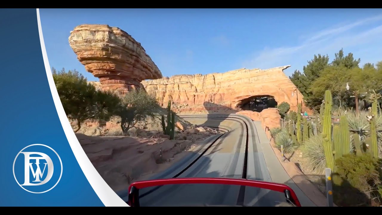 California Adventure Radiator Springs Racers POV