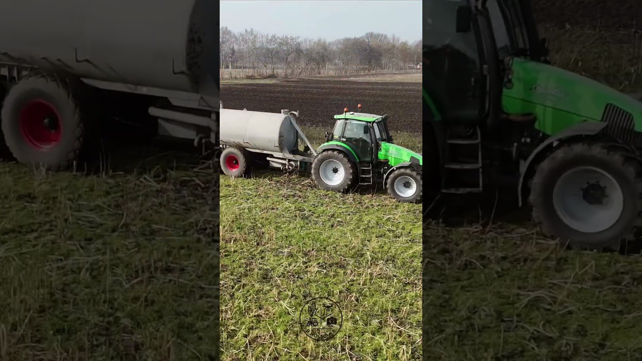 Deutz Fahr Agrotron 120 MK3 mit Kotte Garant 12.000l Pumpfass ! #agrikultur #farming #agrifuture