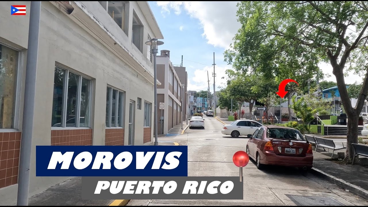 🚙🇵🇷DRIVING AROUND MOROVIS PUERTO RICO 4K☀️🚥