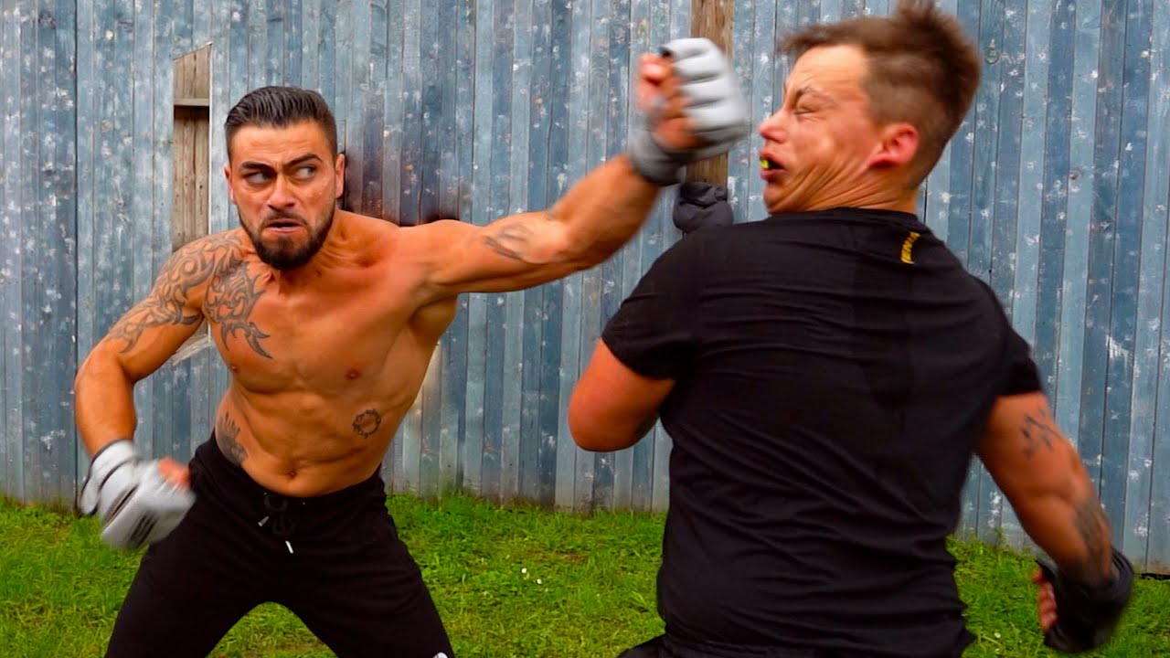 НЕВЕРОЯТНЫЙ КО! Цыган 70 кг против 100 кг регби ! YFC#50