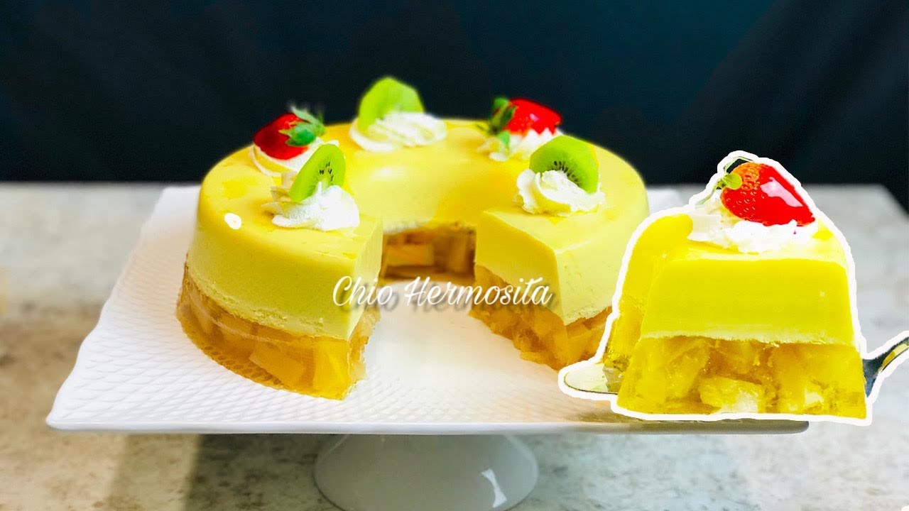 Postre de Piña con tres ingredientes CHIO HERMOSITA