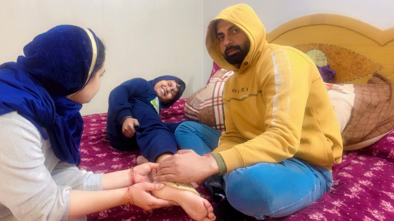 Ab kya hoga Daksh ke per ka 😨 mummy ne rakha vrat hamare liye 🥰🥰