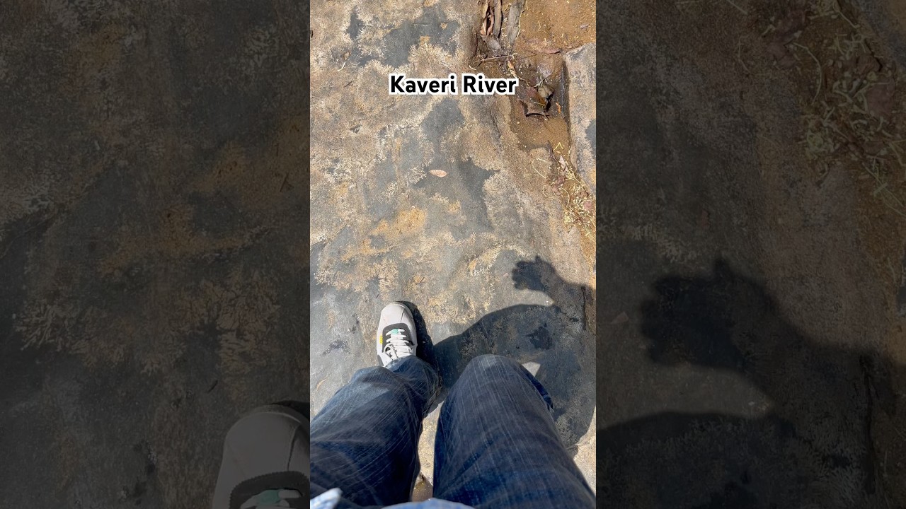 Birth place of Kaveri river- Kaveri water #water #history #ancient #karnataka