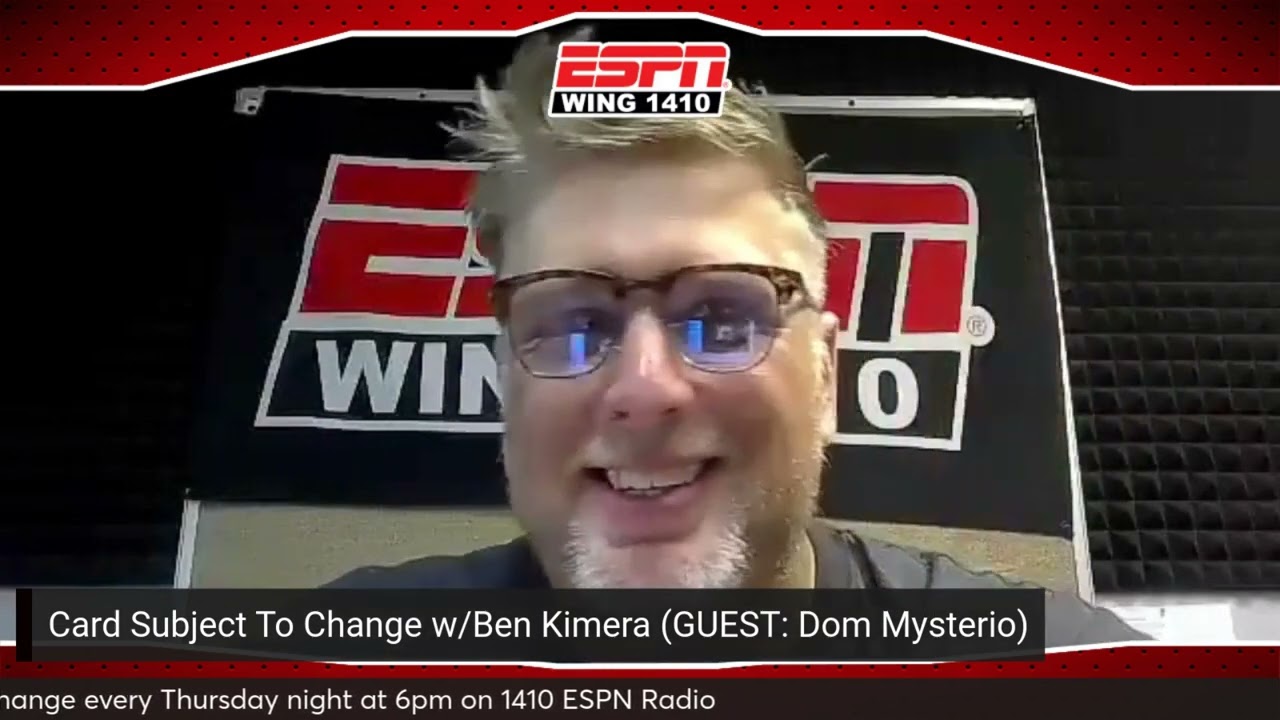 Card Subject To Change w/Benjamin Kimera (GUEST: WWE Superstar Dominik Mysterio)