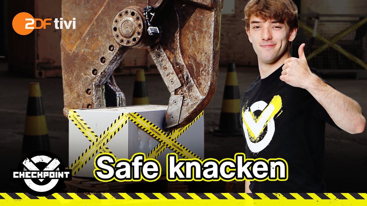 Wir kriegen das Ding schon auf! #safe Der spektakuläre Safe-Test! | Checkpoint ZDF