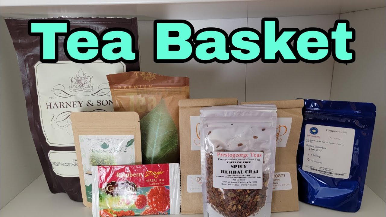Tea Basket #3 | Shop My TEA Stash | Harney and Sons, Simpson and Vail, Stash, Just Add Honey | 2026