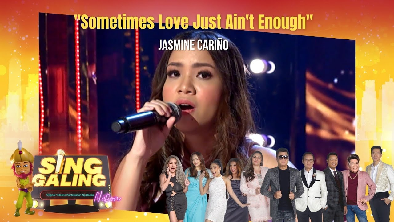April 18, 2022 Sing Galing | Singtestant Jasmine Cariño "Sometimes Love Ain't Enough" Performance