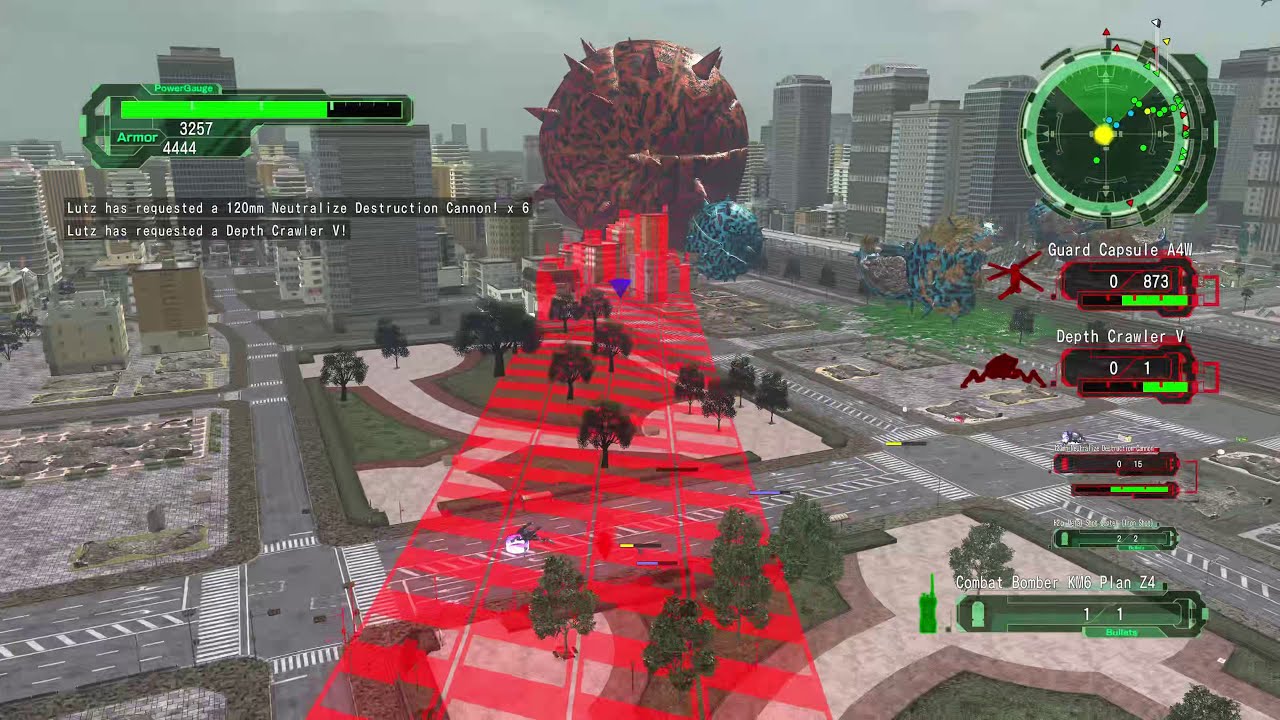 EDF 6 DLC 1 M 12 City Destruction - Air Raider Inferno - Earth Defense Force