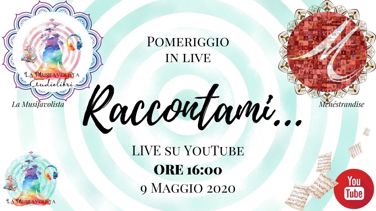 🔴 LiVe con Ménéstrandise Audiolibri - Raccontami...