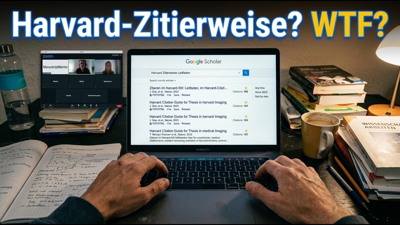 🚨 Die gr&ouml;&szlig;te Harvard-Falle! So zitierst du fehlerfrei (und rettest deine Note)
