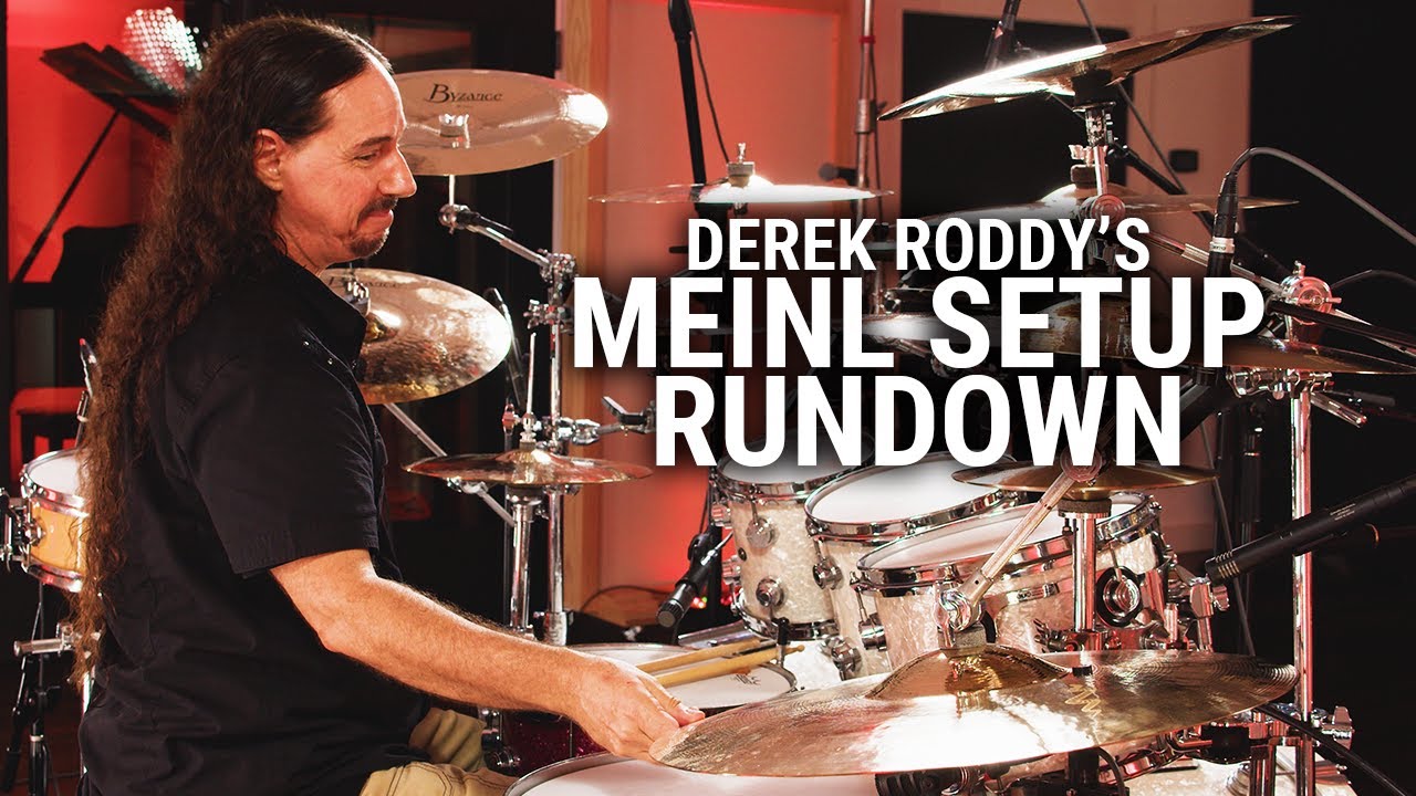 Meinl Cymbals - Derek Roddy's Setup Rundown