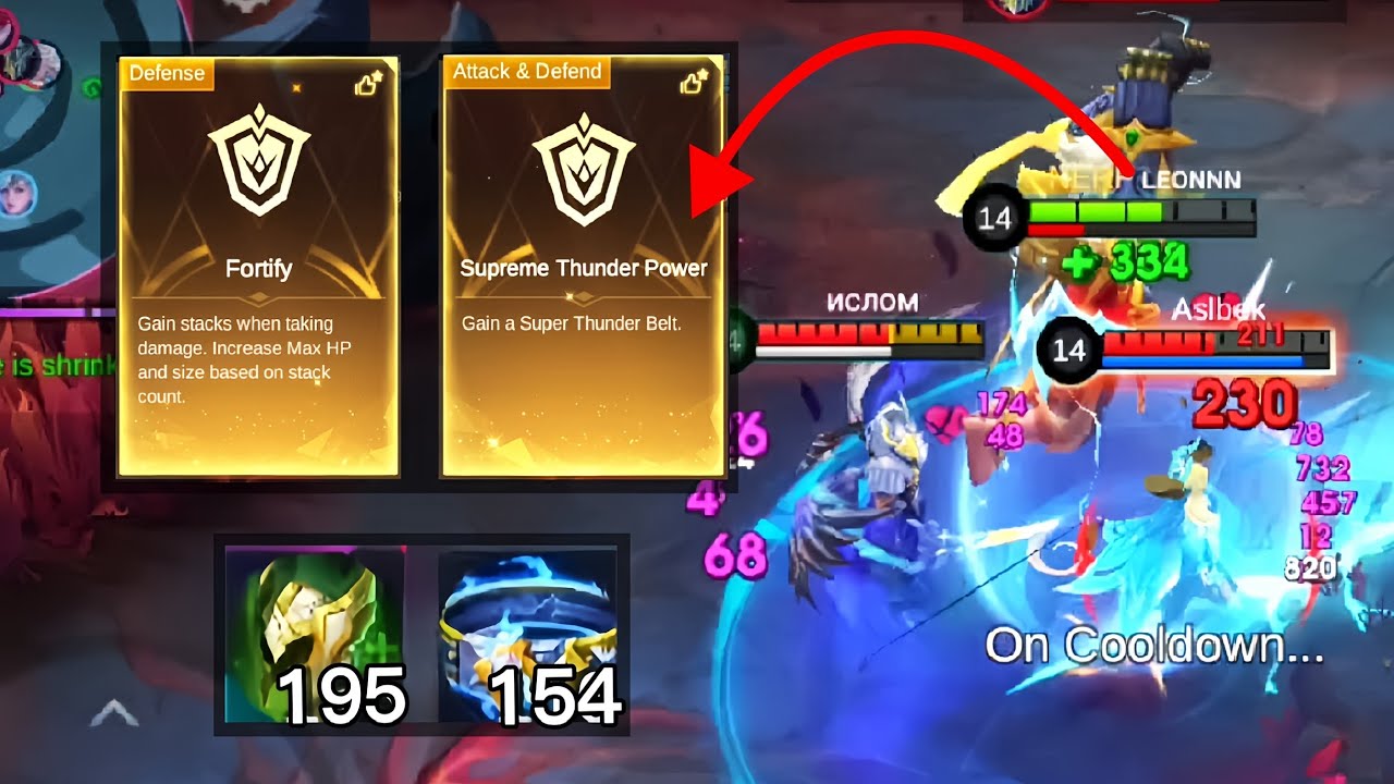 I GOT UNLIMITED HEALTH ON GATOTKACA IN CHAOS CLASH AND THIS HAPPENED - MLBB