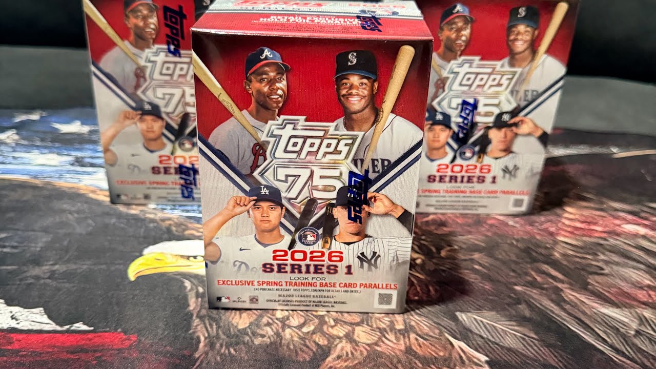 Topps 2026 series 1 booster box or hobby box🔥🔥🔥🔥