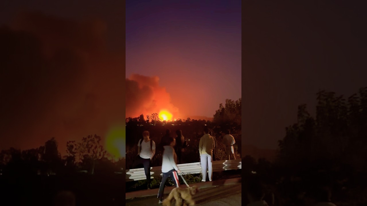 Mandatory Evacuations in Santa Monica | stairs | viewpoint &ndash;  Update #California #LA #Rescue #Fire