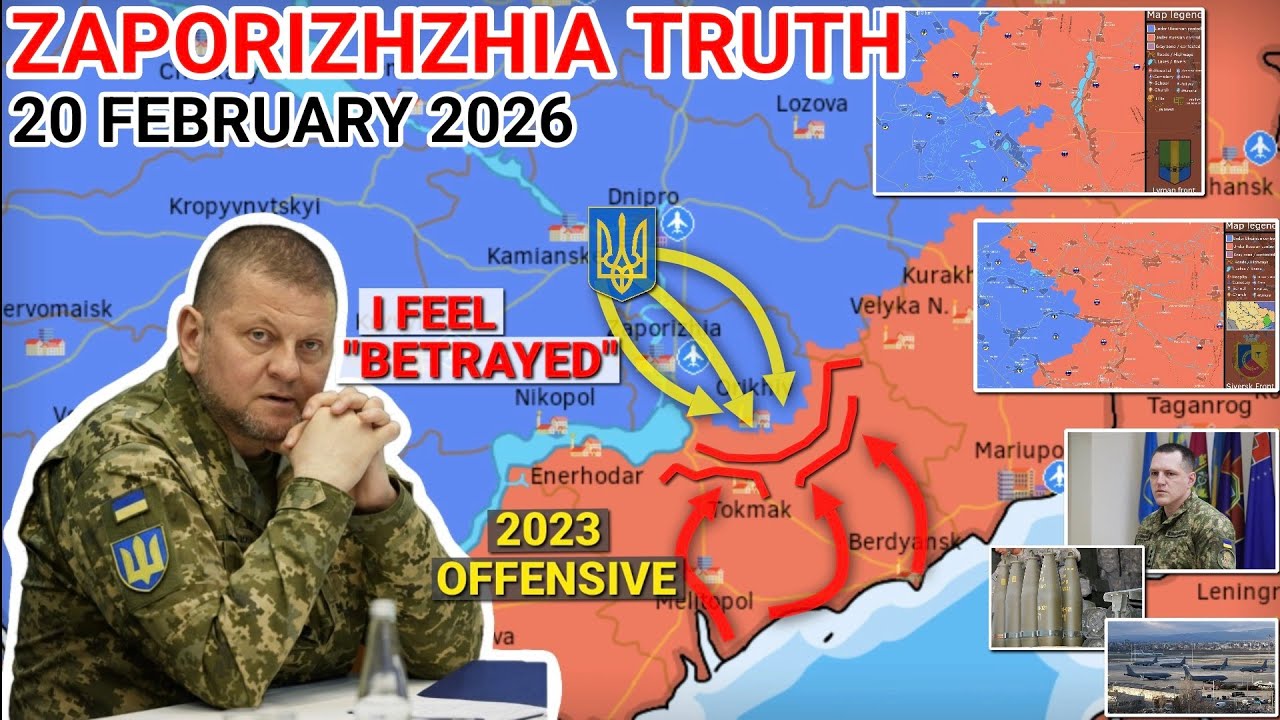 Zaluzhny Says Why Zaporizhzhia Offensive Failed | War Could Drag On for Years [20 February 2026]