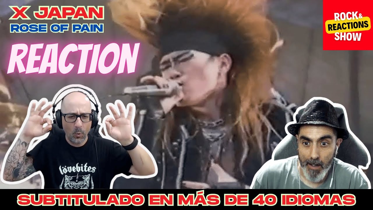X JAPAN Reaction - Rose of pain with orchestra | React | Reacción |  反応 | Rock and Reactions