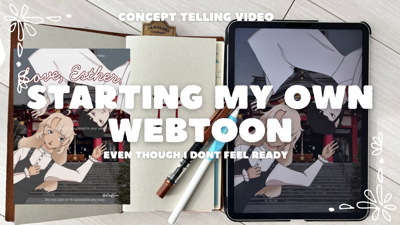 Starting my own WebToon, even though I dont feel ready - Concept Video [Webtoon Corner #2 ]