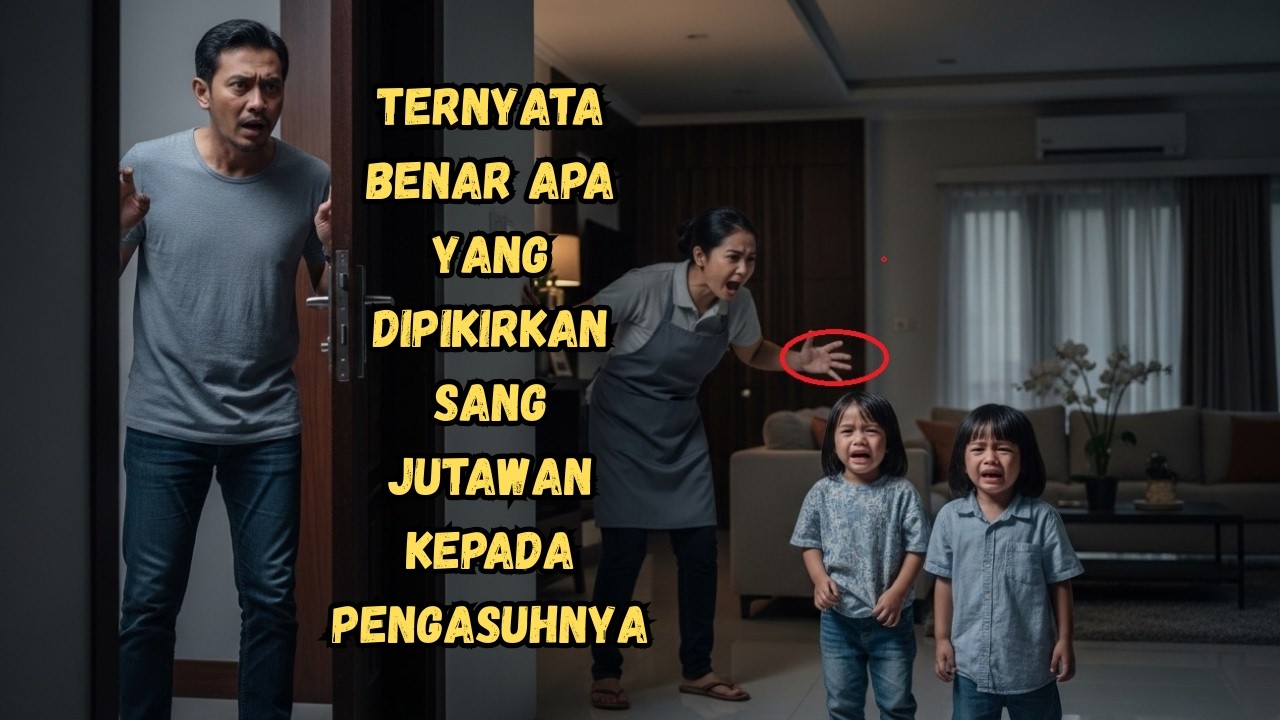 Sang JUTAWAN Berpura-pura Pergi Berpergian...TAPI Menemukan Apa Yang Pengasuh Lakukan Pada Anaknya