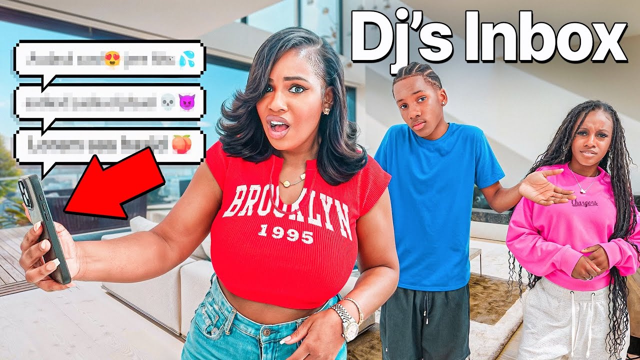 We Went Through DJ&rsquo;s iPhone&hellip; His DMs Were CRAZY 😳📱