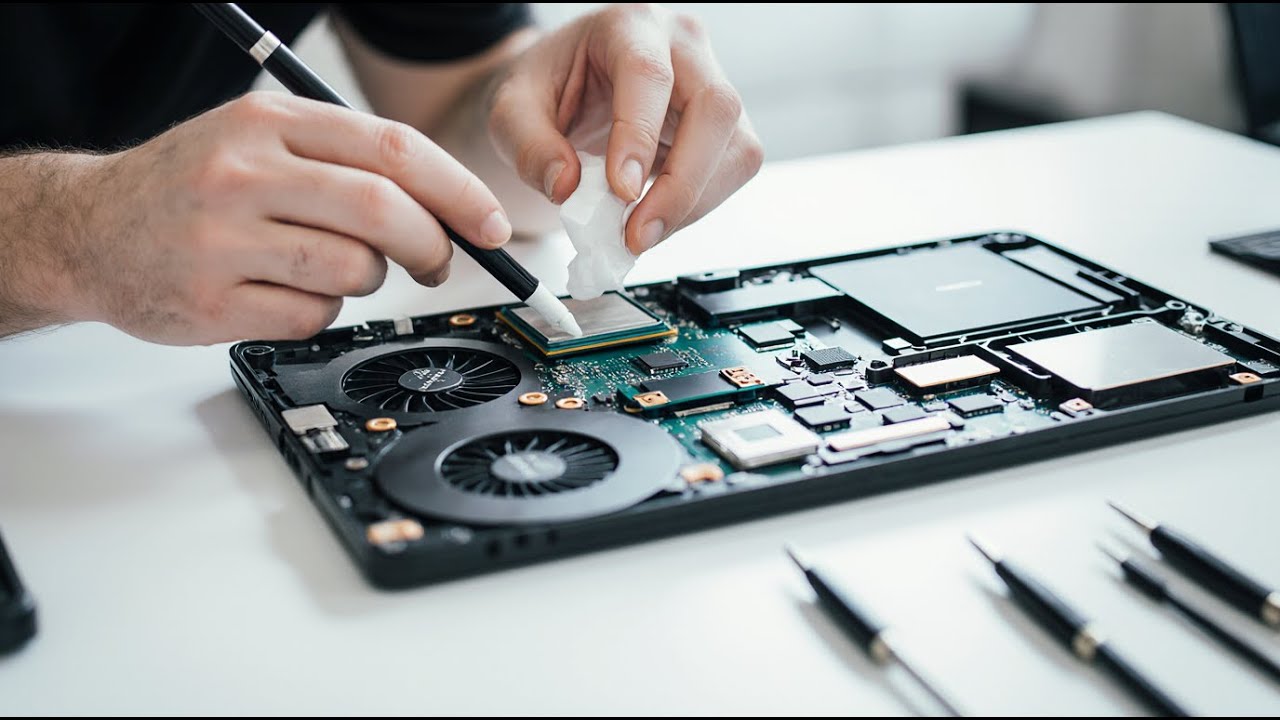 Чистка ноутбука Lenovo  и замена термопасты: подробная инструкция своими руками.