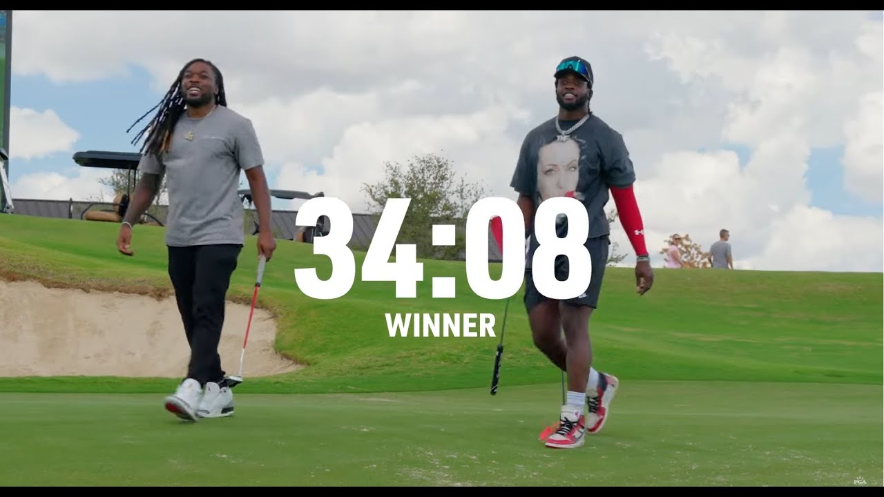 Watch What Happens When Former Wisconsin Football Players Take On PGA Frisco