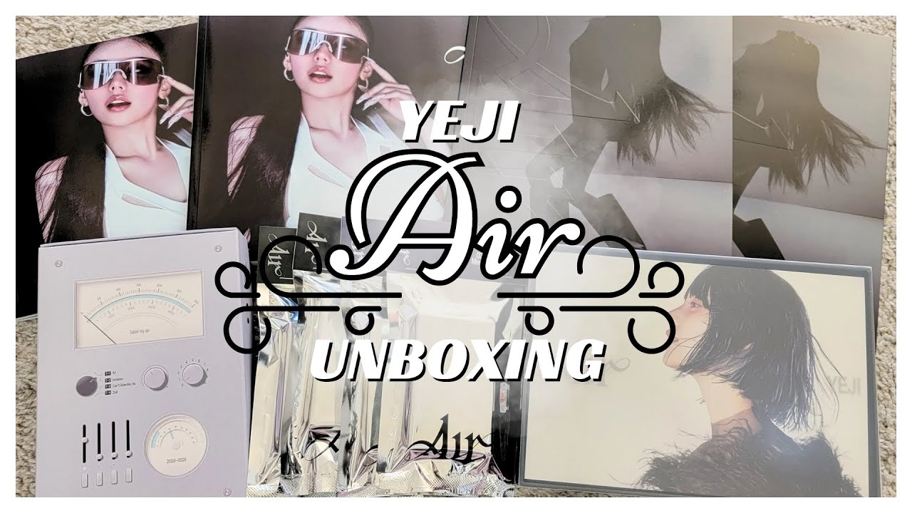 Unboxing YEJI (예지) 1st Mini Album AIR [Photobook, Oxygen, Mystery Box, POCA Versions]