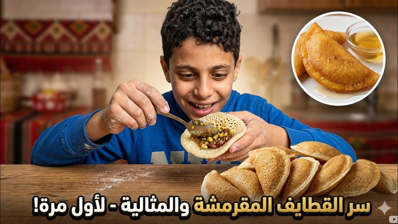يوم رمضاني جميل 🌙 عمل القطايف في الخيمة + فته الحمص وأمير يلعب كرة مع أصدقائه ⚽