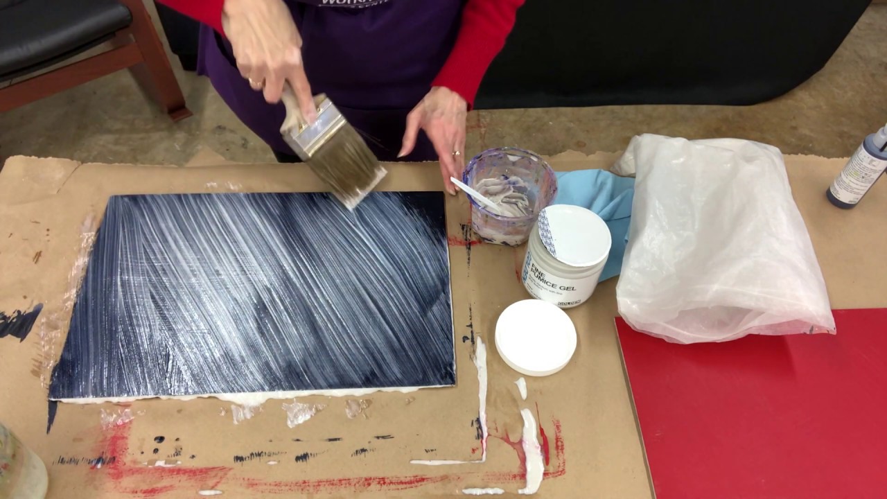 Preparing a Textured Pastel Surface — Lynn Goldstein Studio Views