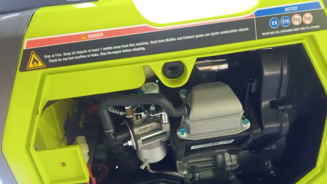 Ryobi RIG2000PCB digital inverter generator overview