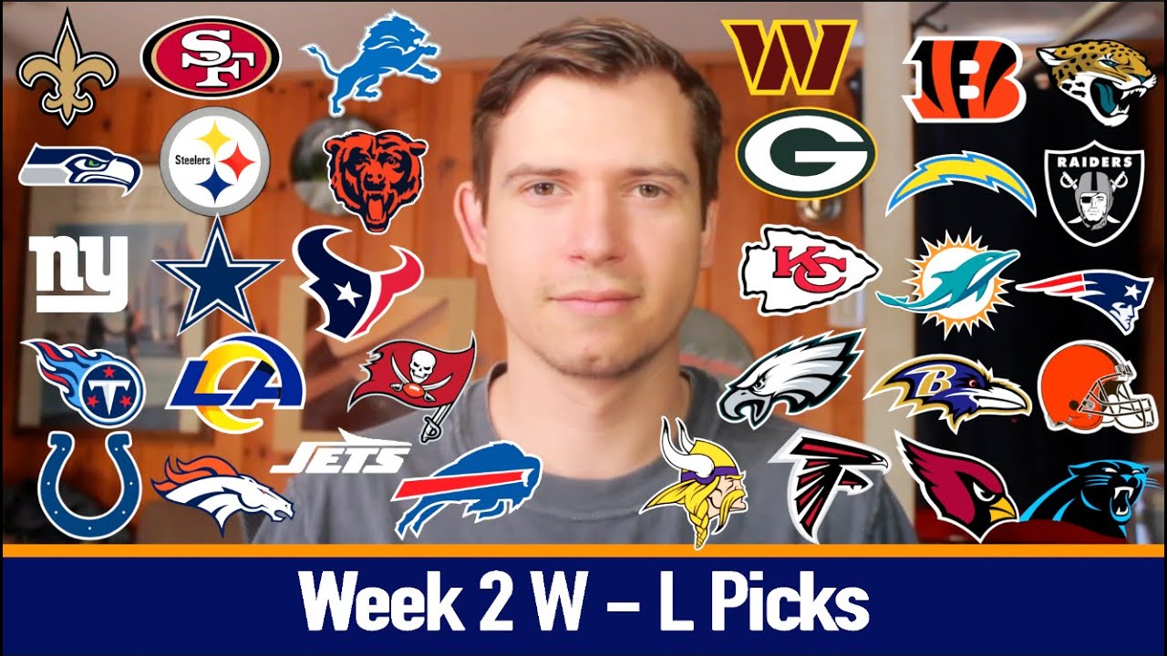 Week 2 NFL Win/Loss Picks (2025)