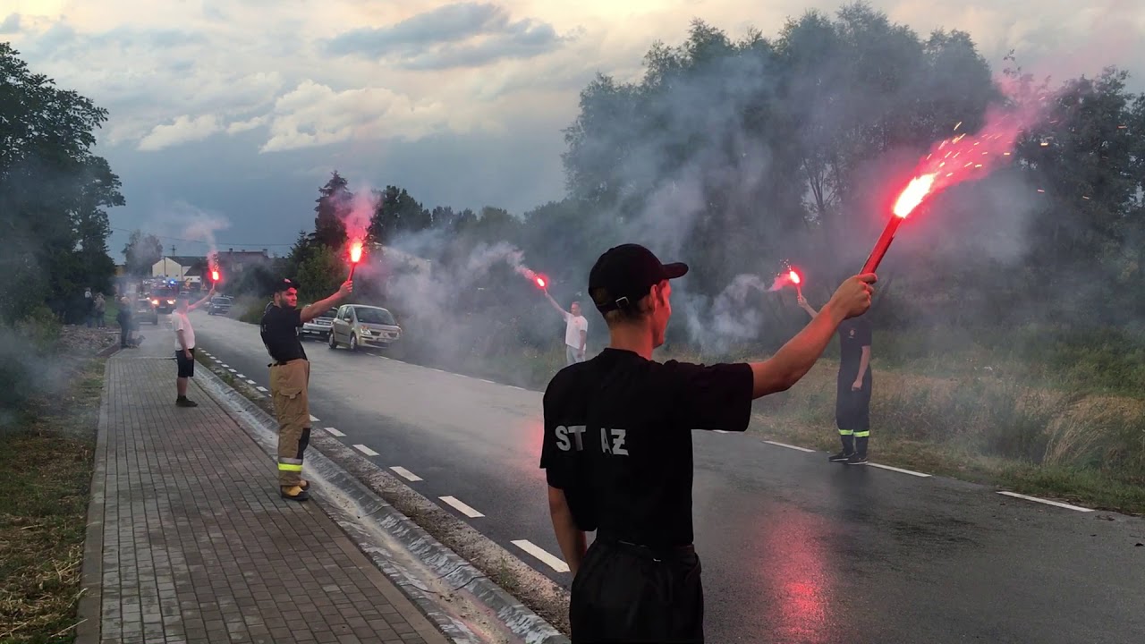 PSP Grudziądz - Przywitanie nowego wozu w OSP Szonowo