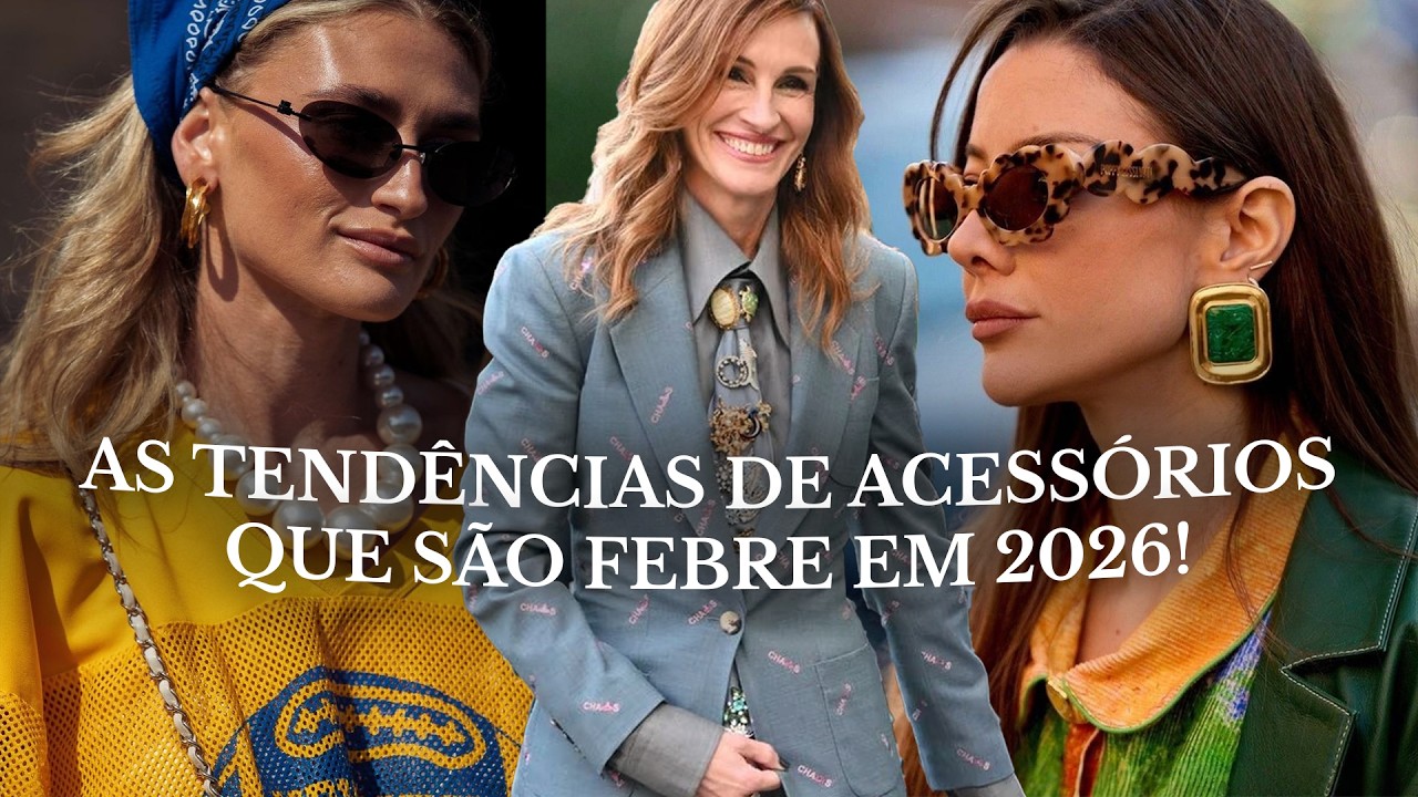 Os ACESSÓRIOS que estarão em TODO LUGAR em 2026! | Passaporte Fashionista