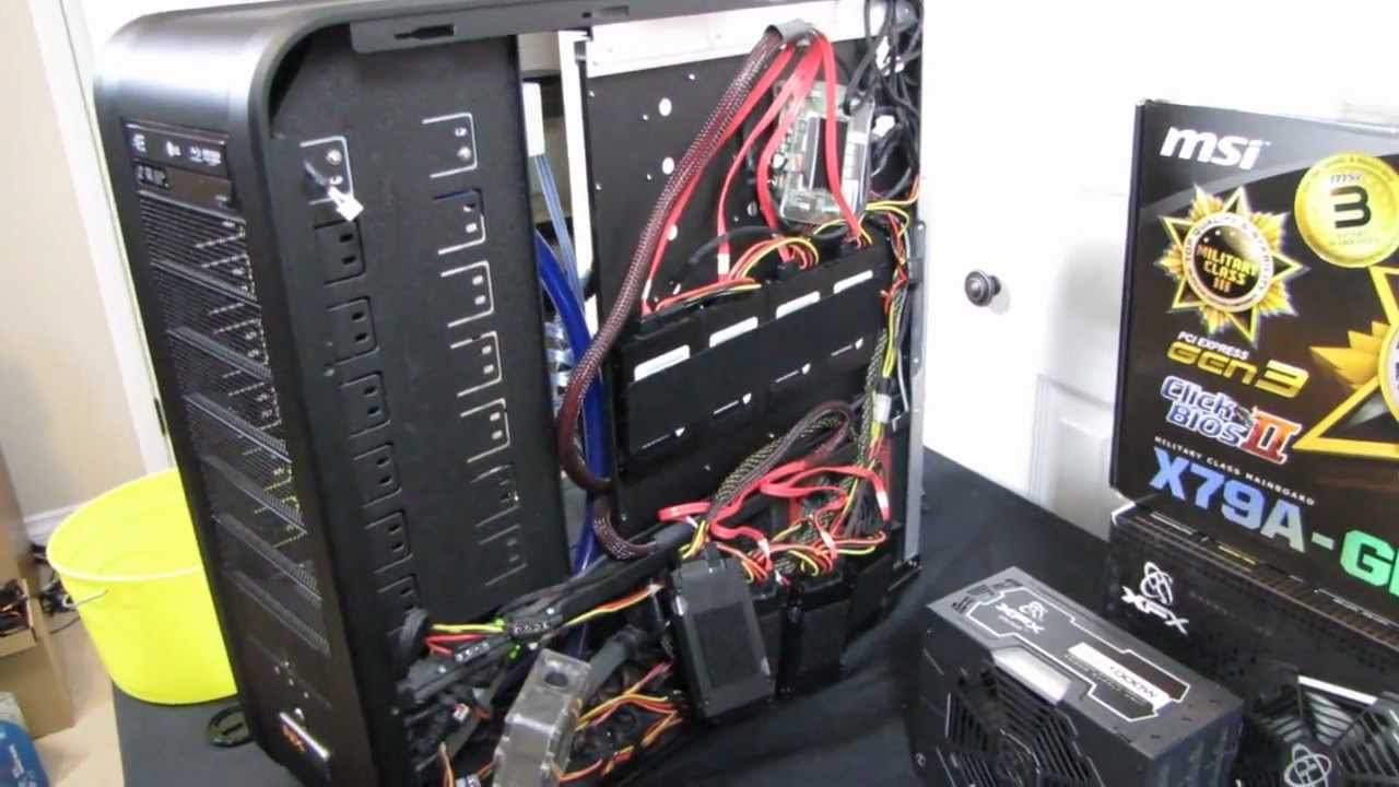 Personal Rig Update 2012 Part 2 - Most Hardware Torn Out - More Thinking & Plans Linus Tech Tips