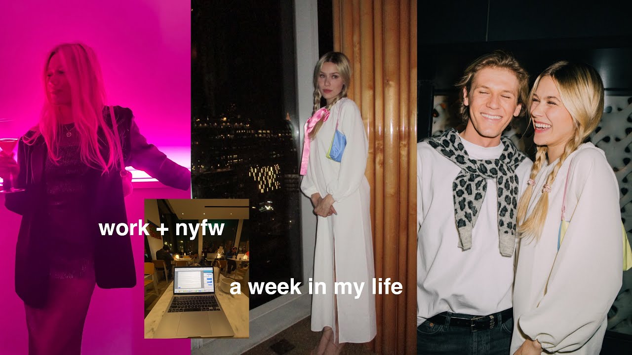 a week in new york city during fashion week