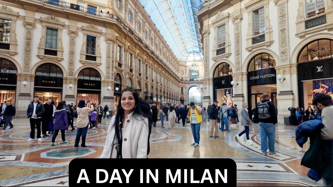 Milan Travel Guide 🇮🇹 | Duomo di Milano, Sforza Castle, Vittorio Emanuele Mall #travelvlog  #italy