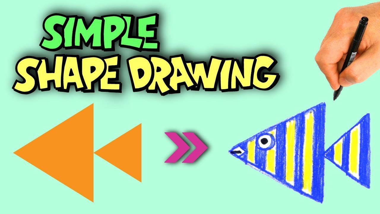 How to Draw Animals #2｜Drawing Animals with Shapes｜Learn Colors & Shapes for Kids｜OKIDOKIDS