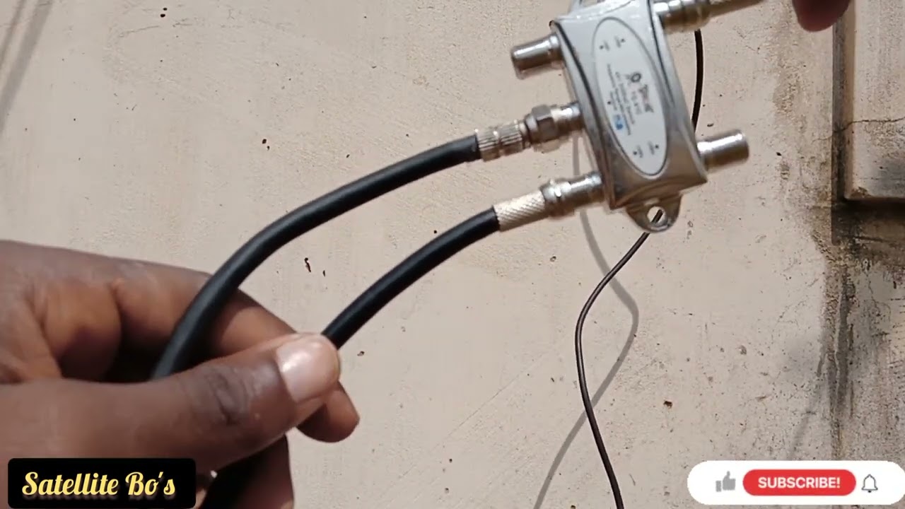 DISEQC: HOW TO CONNECT SEVERAL DISHES TO A RECEVER USING DISEQC SWITCHES @satellitebos3993