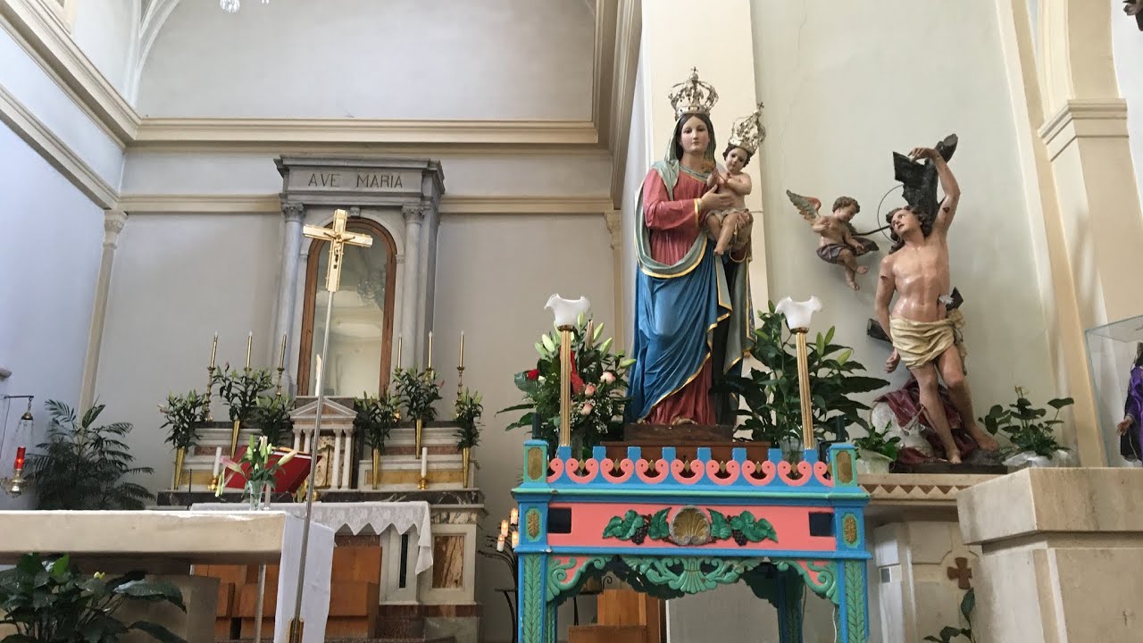 Festa Madonna Della Provvidenza Antillo 22 Agosto 2020- Rientro in chiesa