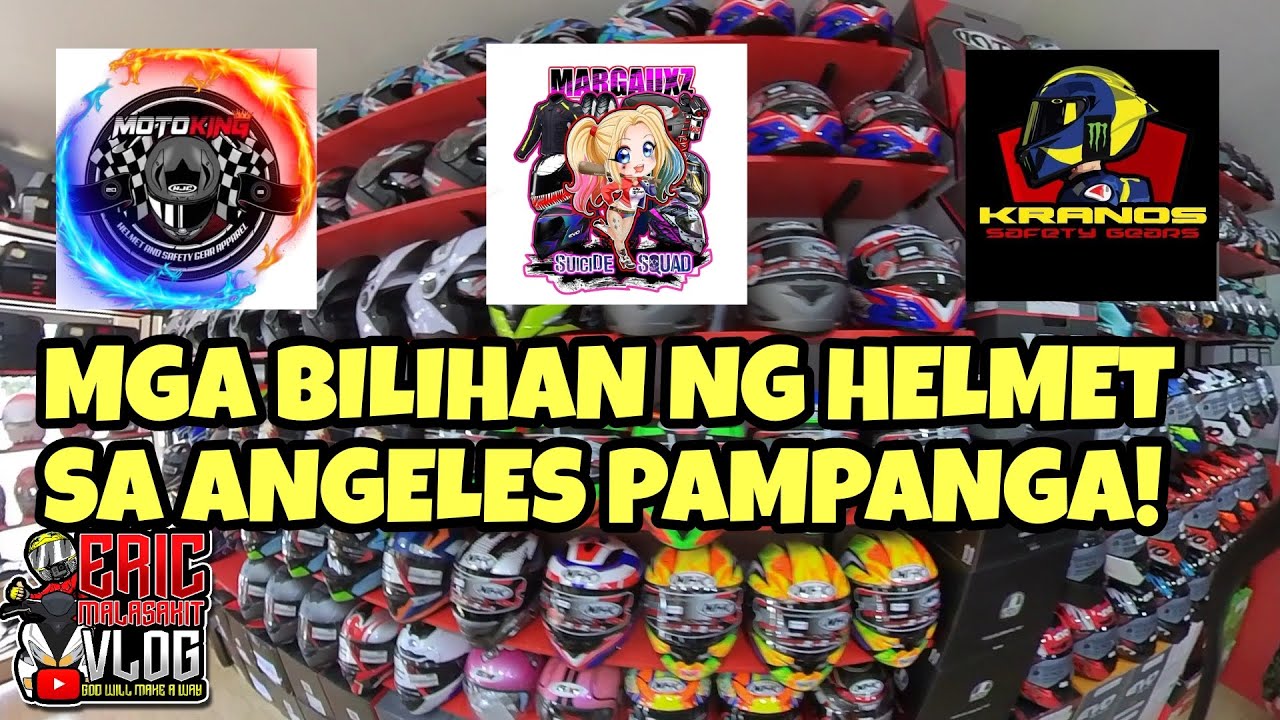 SAAN MAKAKABILI NG MURANG HELMET SA ANGELES PAMPANGA? | KRANOS | MOTOKING | MARGAUXZ