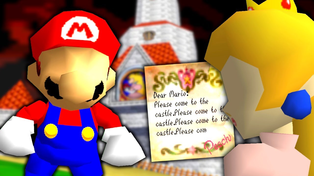 THE DARK REASON WHY PEACH REALLY WANTS MARIO TO VISIT THE CASTLE!! SuperMario64 Creepypasta Rom Hack